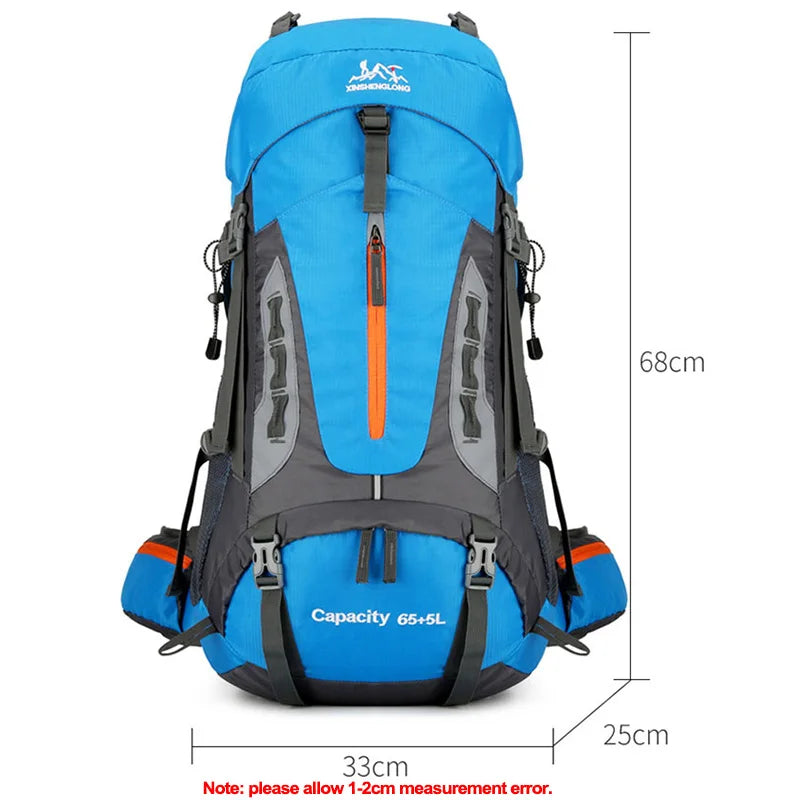 70L Camping & Hiking Backpack