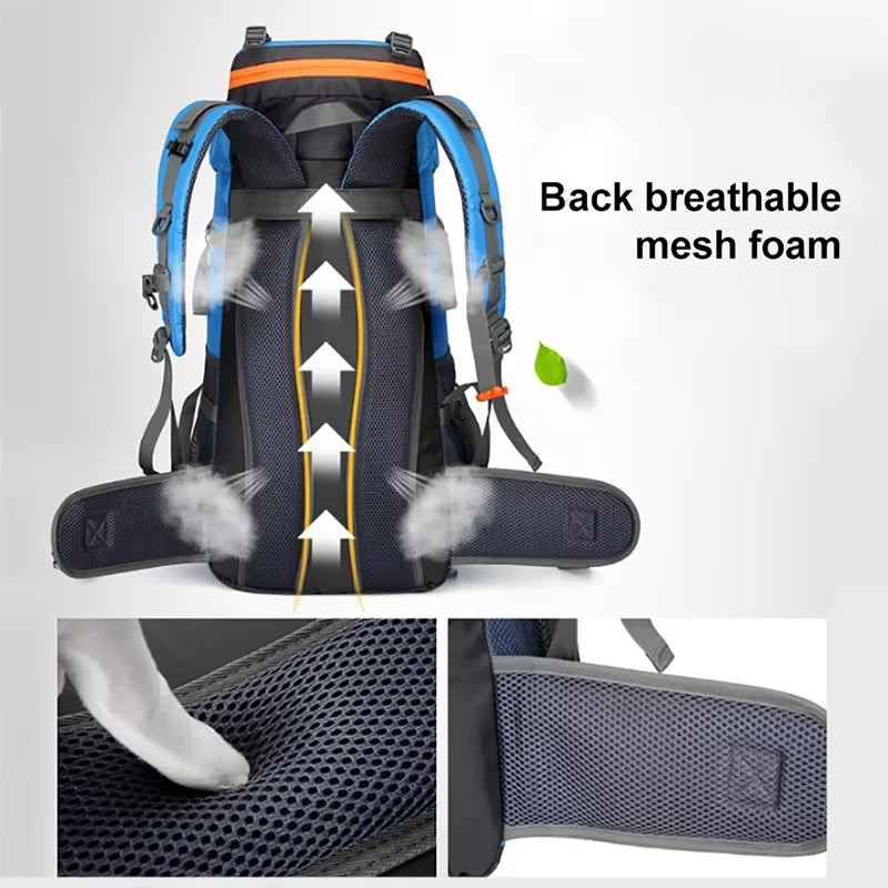 70L Camping & Hiking Backpack