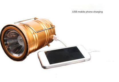 Solar Charging Multifunctional Telescopic Camping Lantern