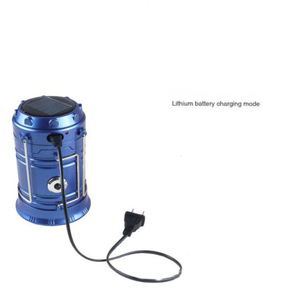 Solar Charging Multifunctional Telescopic Camping Lantern