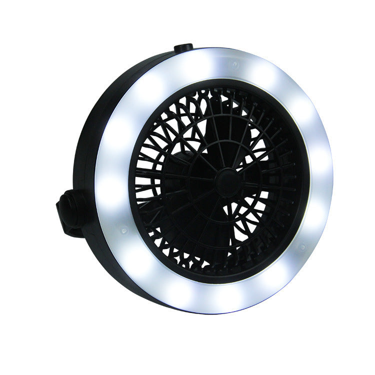 Waterproof Rechargeable Camping Fan & Light