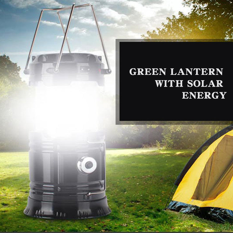 Solar Charging Multifunctional Telescopic Camping Lantern