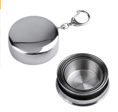 Stainless Steel Travel Collapsible Cup