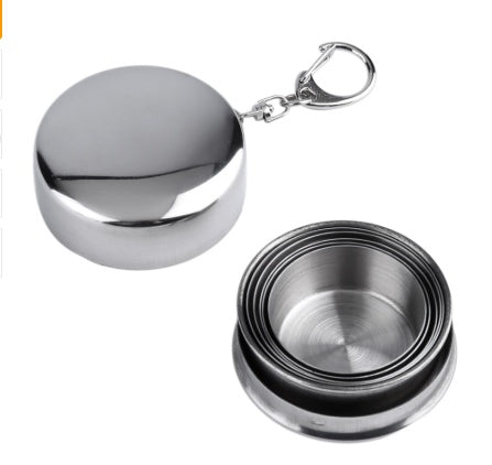 Stainless Steel Travel Collapsible Cup