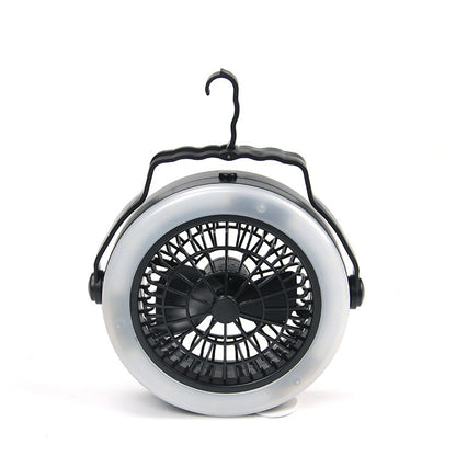 Waterproof Rechargeable Camping Fan & Light