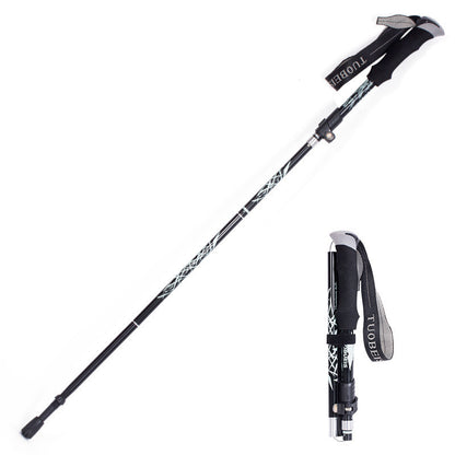 Ultralight Aluminum Alloy 5-Section Adjustable Trekking Poles