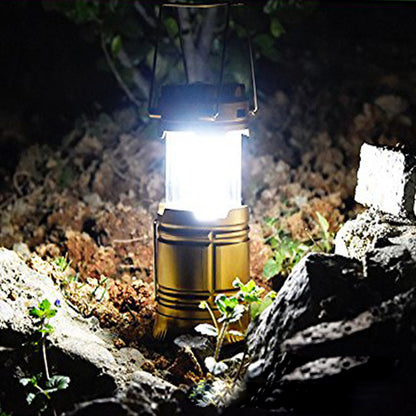 Solar Charging Multifunctional Telescopic Camping Lantern