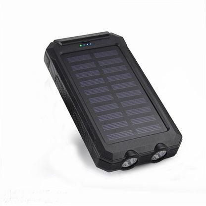 High-Capacity Portable Power Bank with LED Flashlight