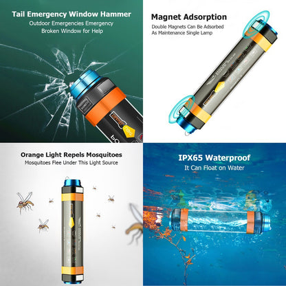 Multi-Function Camping Lantern & Flashlight | USB Rechargeable, Waterproof & Magnetic Base