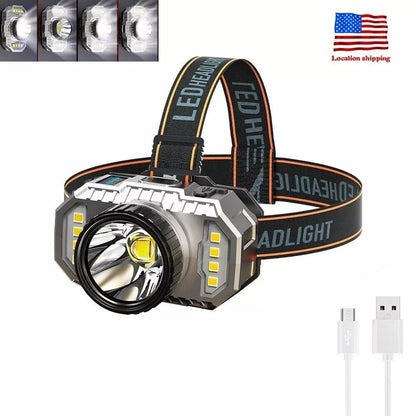 LED Headlight Flashlight