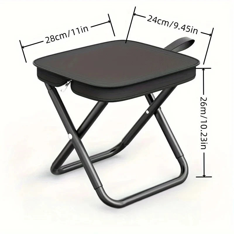 Easy-Store Folding Stool & Chair Combo