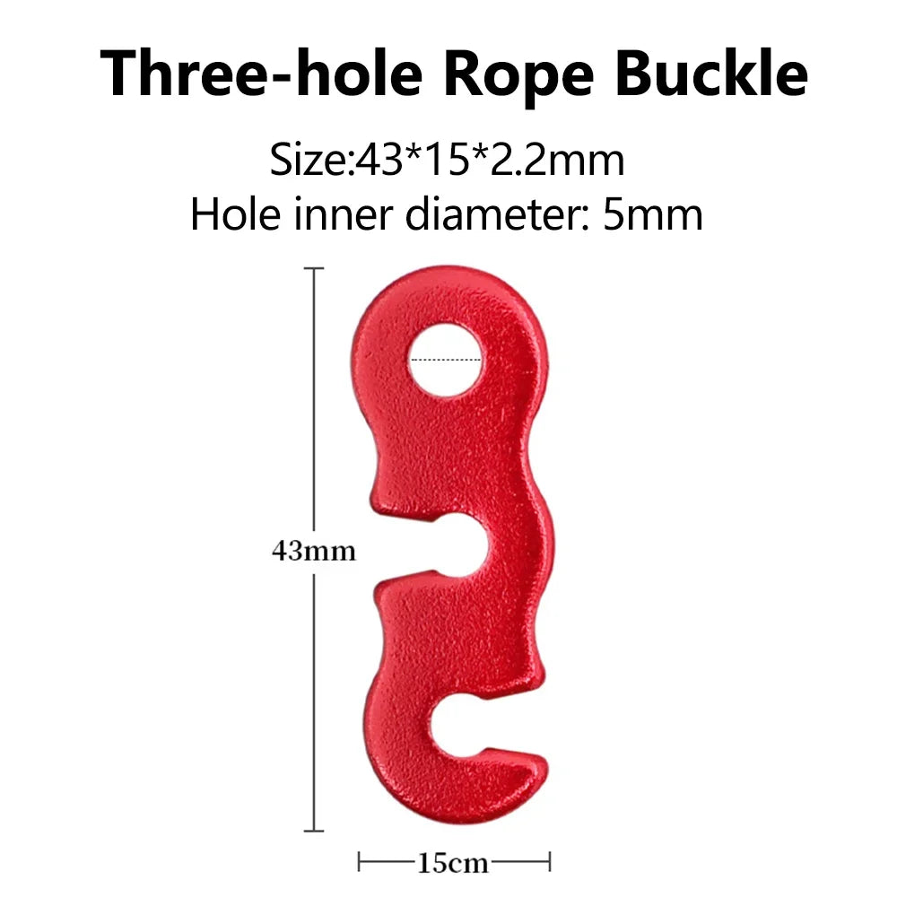 Adjustable Camping Tent Cord Rope Buckle