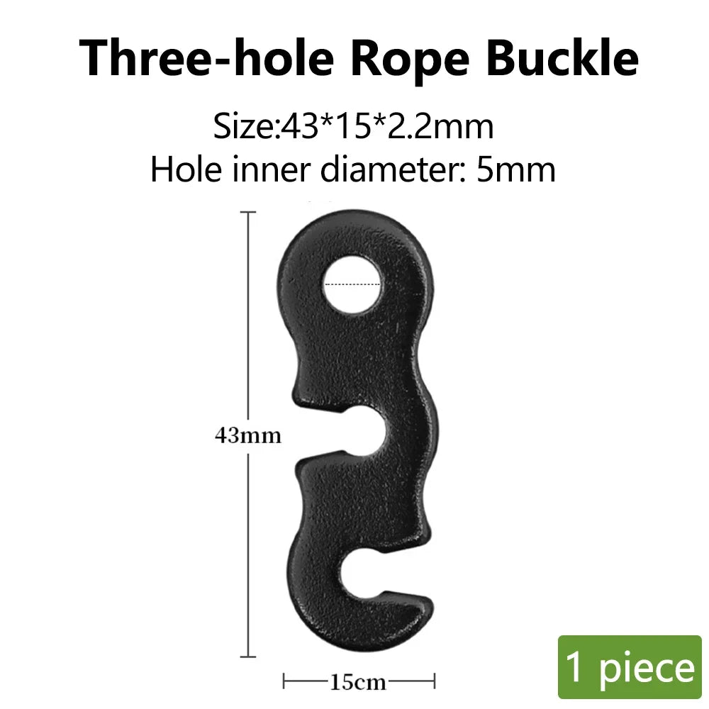 Adjustable Camping Tent Cord Rope Buckle