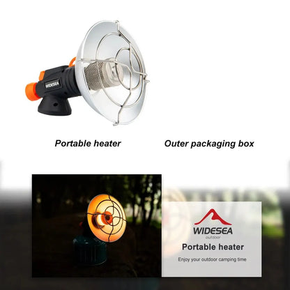 Camping Portable Stainless Steel Heater