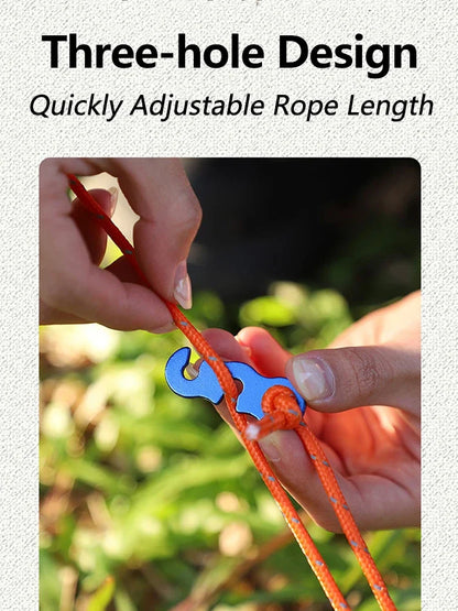 Adjustable Camping Tent Cord Rope Buckle