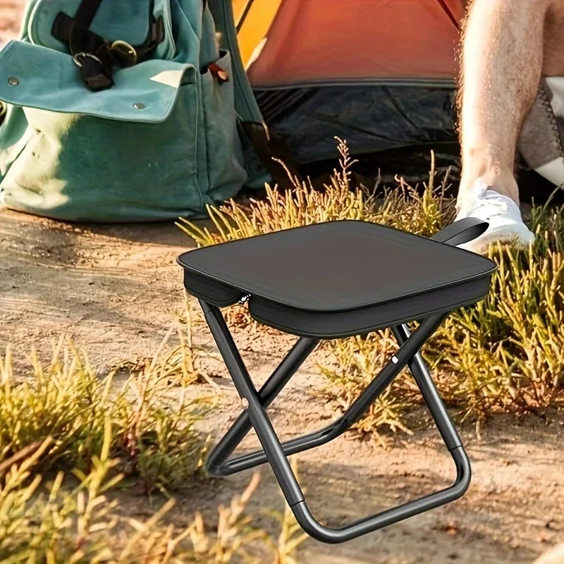 Easy-Store Folding Stool & Chair Combo