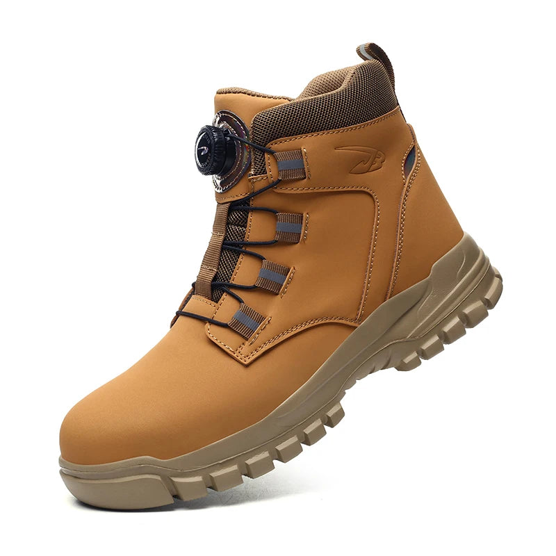 Waterproof Men's Steel Toe Safety Work Boots