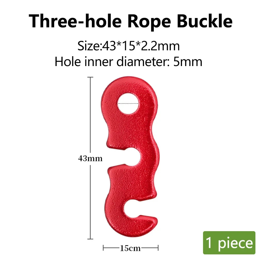 Adjustable Camping Tent Cord Rope Buckle