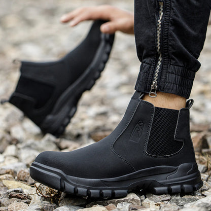 Waterproof Men's Steel Toe Safety Work Boots
