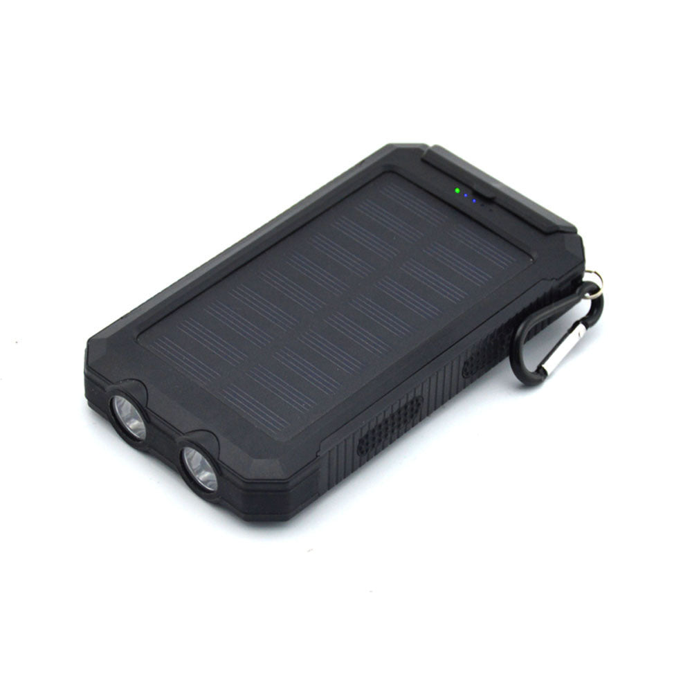 High-Capacity Portable Power Bank with LED Flashlight